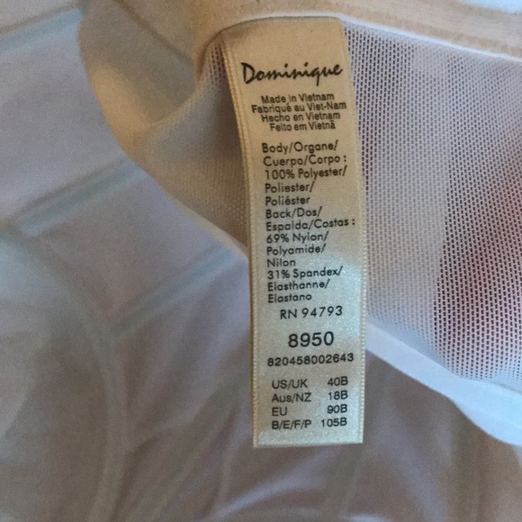 40B Corset by Dominique - Picture 3 of 3